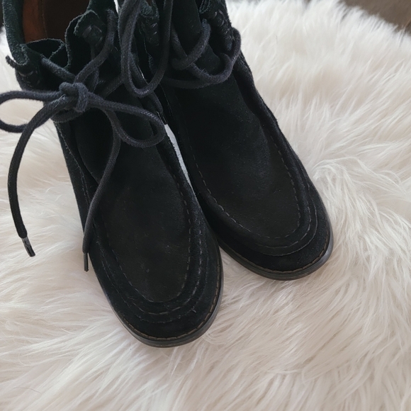 Lucky Brand Ysabel Wedge Bootie 7 - Picture 5 of 8